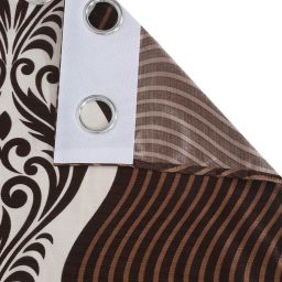 cortina eyelet curtain Set of 2 Printed Window Curtains image 3