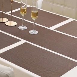 hokipo Set of 6 Placemats for 6 Seater Dining Table with Runner image 3