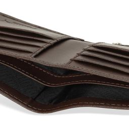 puma Leather Bi-Fold Wallet with Logo Applique image 3