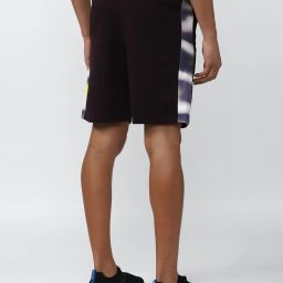 van heusen Printed Shorts with Elasticated Drawstring Waist image 3