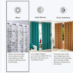 jars collections Blackout Curtains Set of 2 image 3