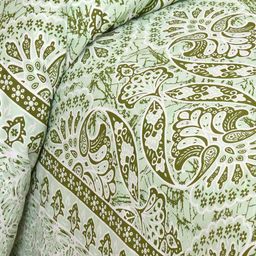 bedlinen Paisley Print King-Size Bedsheet with Pillow Covers image 3