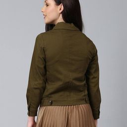 campus sutra Button-Down Basic Jacket image 3