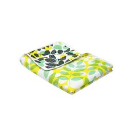 divine casa Set of 2 Leaf Print Reversible Single Dohars image 3