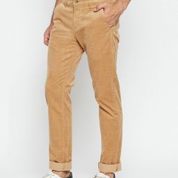 cantabil Flat-Front Trousers with Insert Pocket image 3