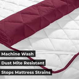 comfowell Waterproof Breathable Elastic Double Size Bed Mattress Protector image 3