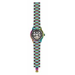 invicta Chronograph Watch with Push-Button Clasp Closure image 3