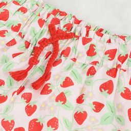 cherry crumble by nitt hyman Printed Shorts with Drawstring Waist image 3