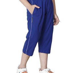 indiweaves Pack of 4 Flat-Front 3/4th Shorts with Drawstring image 3