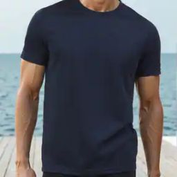 Shein Activewear Medium Length Short Sleeves Crew Tshirt-image-0