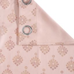 cortina eyelet curtain Set of 2 Printed Window Curtains image 3