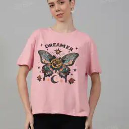 Shein Casual Short Drop-Shoulder Sleeves Chest Graphic Print Crew T-Shirt-image-55