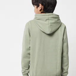 nick & jones Zip-Front Hoodie with Split-Kangaroo Pockets image 3