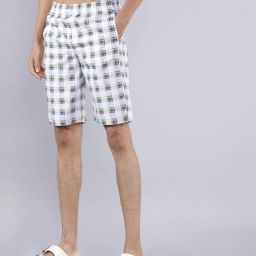 the indian garage co Checked Bermudas with Insert Pockets image 3