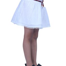 creative kid's Self Design Flared Skirt image 3