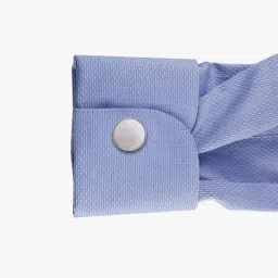 the tie hub Silver-Toned Cufflinks image 3