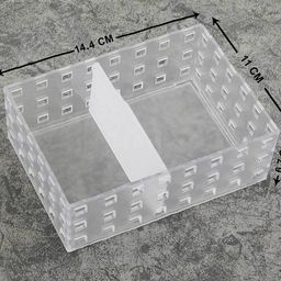 home centre Plastic Stackable Storage Box With Separator image 3