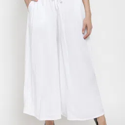 clora creation Pack of 2 Palazzos with Drawstring Waist image 3