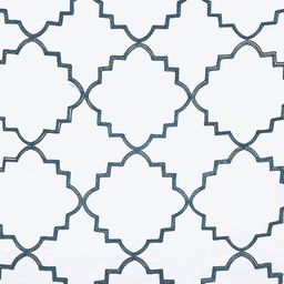 cortina eyelet curtain Set of 2 Geometric Print Window Curtains image 3