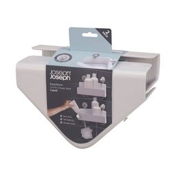 joseph joseph Set of 2 Corner Shower Shelf with Brackets image 3