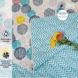 urban space 200 GSM Quilted Double Reversible Comforter image 3