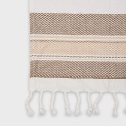 fabindia Chevron Pattern Bath Towel image 4
