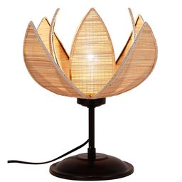 devansh Bamboo Shade Table Lamp image 4