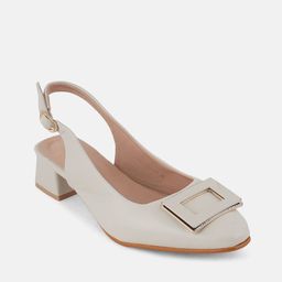 everqupid Women Block Heels with Ankle Loop image 4