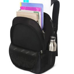 priority Typographic Print Backpack with Adjustable Strap image 4