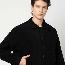 gap Corduroy Button-Front Collared Jacket image 4