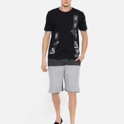 arise Colourblock Flat-Front Shorts with Insert Pockets image 4