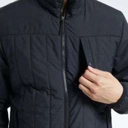 reebok Men Regular Fit Zip-Front Bomber Jacket image 4