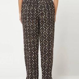 fabindia Geometric Print Palazzos with Elasticated Waist image 4
