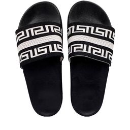 kapani fashion Slip-On Geometric Print Slides image 4