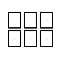 random Set of 6 Rectangular Photo Frames image 4