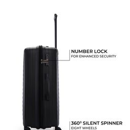 nasher miles Antwerp Hardside Luggage with TSA Lock- M image 4