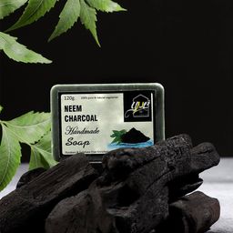 ynb Pack of 6 Neem Charcoal Handmade Soaps image 4