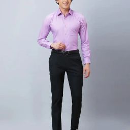 haul chic Flat-Front Trousers with Insert Pockets image 4