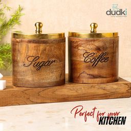 dudki Pack of 3 Typographic Print Canisters image 4