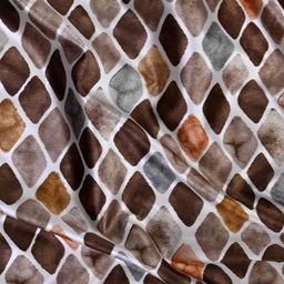 cortina eyelet curtain Set of 2 Geometric Print Window Curtains image 4