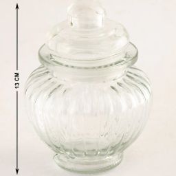 home centre Set of 2 Glass Jar with Lid image 4