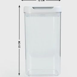 home centre Transparent Acrylic Container With Lid image 4