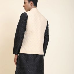 aany's culture Men Nehru Jacket with Welt Pockets image 4