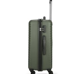 skybags Men Striped Trolley Bag with Number Lock image 4