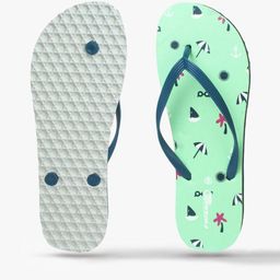 frisbee Graphic Print Thong-Strap Flip-Flops image 4