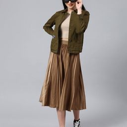 campus sutra Button-Down Basic Jacket image 4