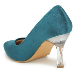 shezone Kitten-Heeled Shoes with Synthetic upper image 4