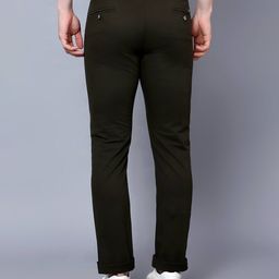 cantabil Flat-Front Trousers with Insert Pockets image 4