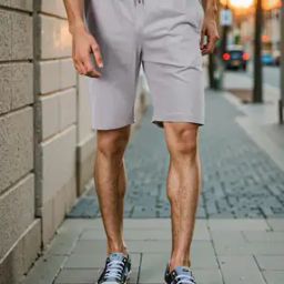 Shein Elasticated Drawstring Waist Mini Track Shorts-image-8