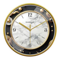 random Printed Round Wall Clock image 4